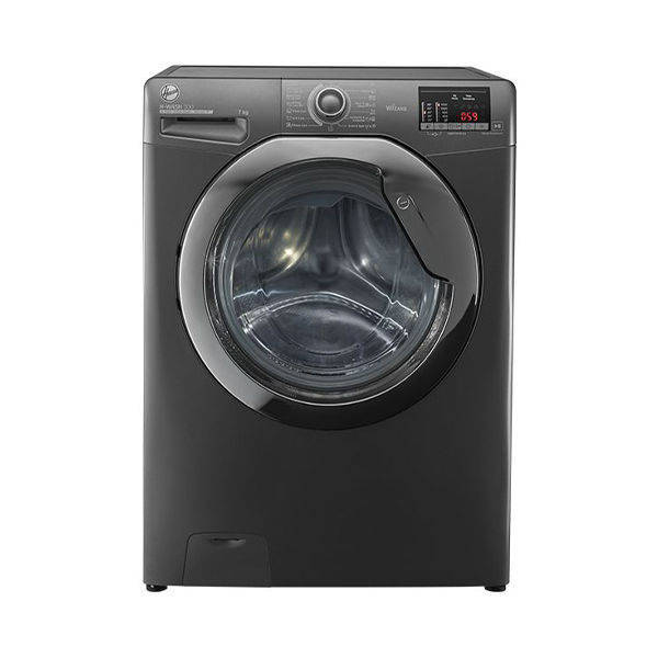 HOOVER Washing Machine Fully Automatic 7 Kg, Silver, H3WS173DC3R-ELA