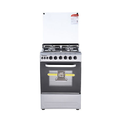 Imperial Gas Cooker 4 Burners 55*55cm Stainless P-5555-SS-P-ILM