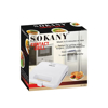 Sokany Sandwich Maker - 750 Watt White HY-802