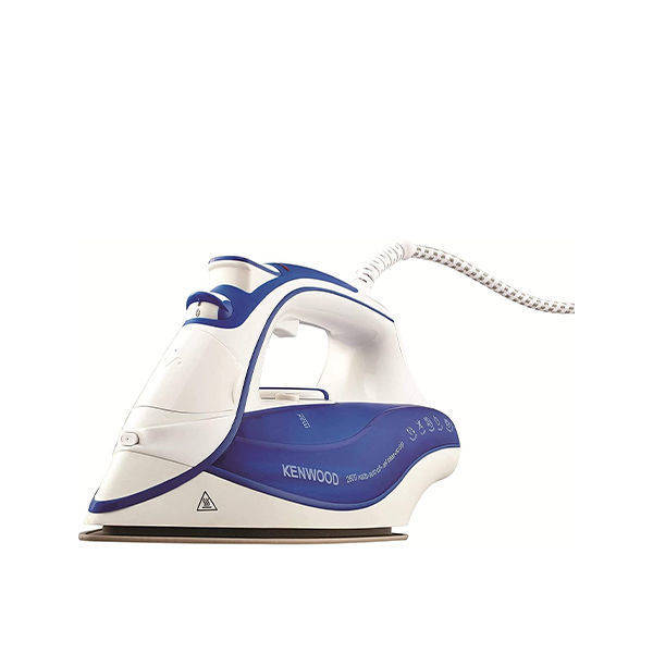 Kenwood 2600w ceramic plated steam iron White ISP600BL