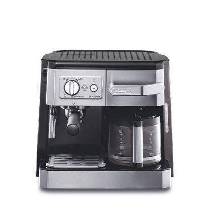 De'Longhi Combi Espresso and Filter Coffee Machine - Silver BCO420