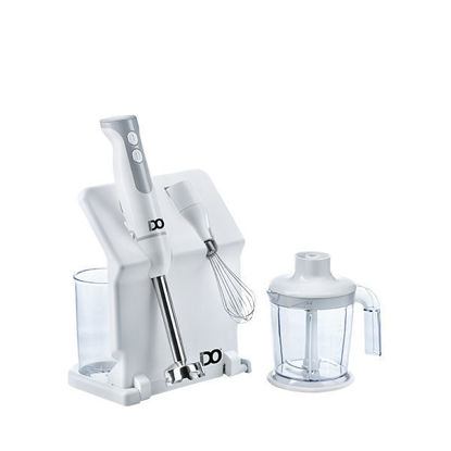 IDO Hand Blender Group with Stand 800 Watt – White HBLG800-WH