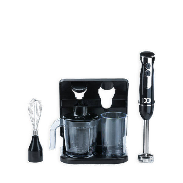 IDO Hand Blender Group with Stand 800 Watt – Black HBLG800-BK