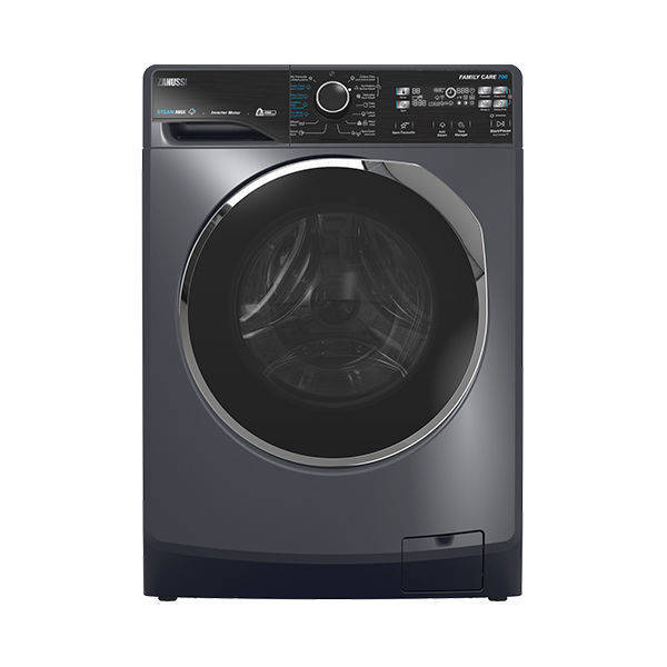 ZANUSSI 8KG STEAMMAX FRONT LOAD WASHING MACHINE 1200 RPM - DARK GREY ZWF8221DL7