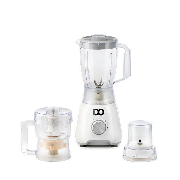 IDO Blender + Vegetables & Meat Chopper 600 W – White BLCH600-WH