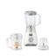 IDO Blender + Vegetables & Meat Chopper 600 W – White BLCH600-WH