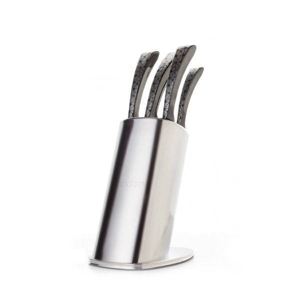 drobina Knife Set 6 Pieces Black
