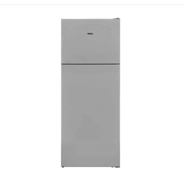 ZANUSSI 478L 2-DOOR TOP FREEZER REFRIGERATOR - SILVER