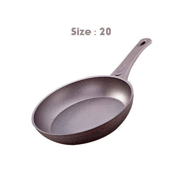 Drobina Granite frying pan 20 cm Beige