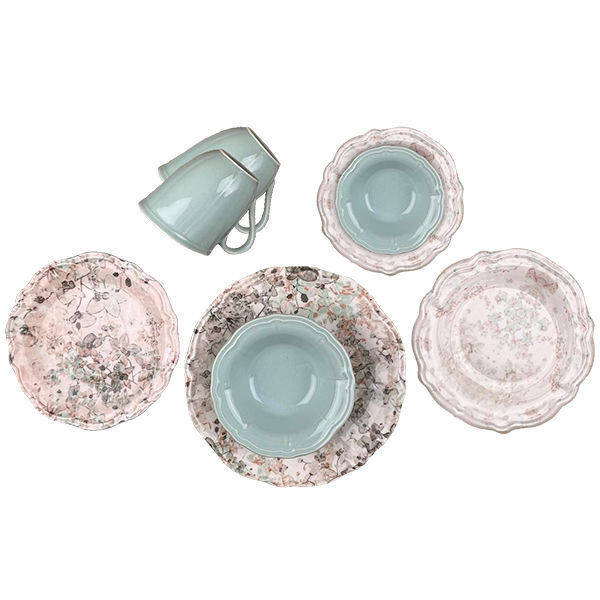 Porser 30 Pieces Dinner Set Ice Blue PRS356