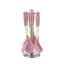 distribution kit drobina 6 pieces silicone Stainless hand Pink MH-2174