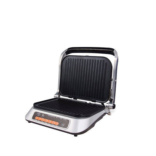 TORNADO Smart Electric Grill 2100 Watt, Stainless x Black TSG-5005