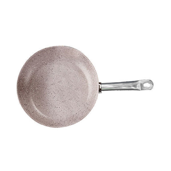 Papilla Granite frying pan 26 cm with Stainless Hand Beige