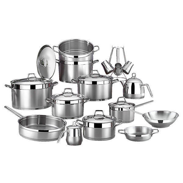 VIVALDI Stainless Steel Set 24 Pieces with steel hand