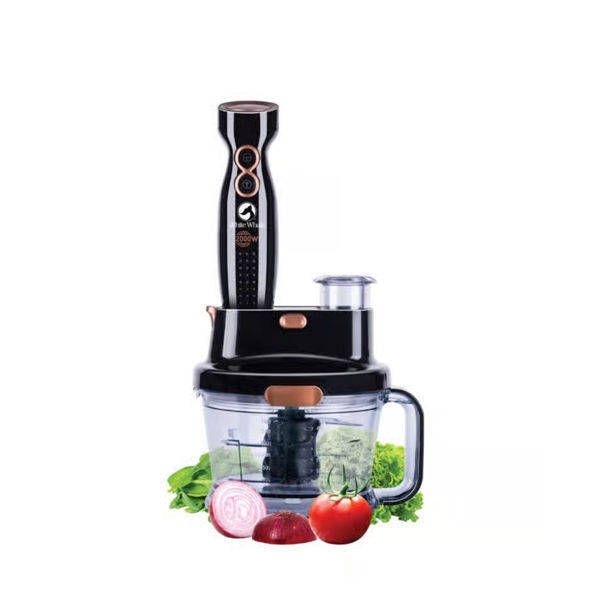 White Whale Hand Blender, 2000 Watt, Black - WHB-782WG FP