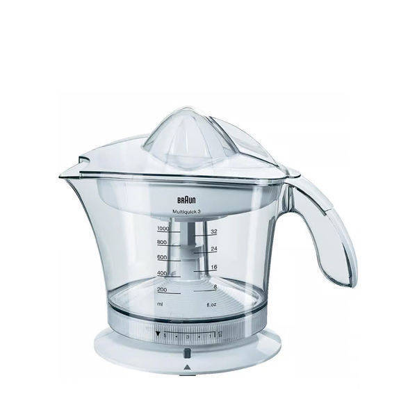 Braun Multiquick 3 Citrus juicer, 20 Watt, White - MPZ9