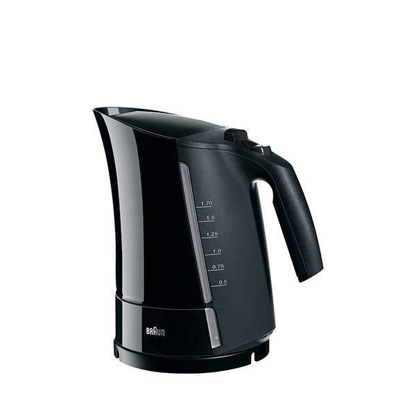 Braun Multiquick 3 Kettle, 1.7 Liters, 2200 Watt, Black - WK300