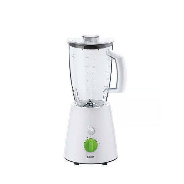 Braun Tribute Collection Blender, 800 Watt, White/Green - JB 3010 WH