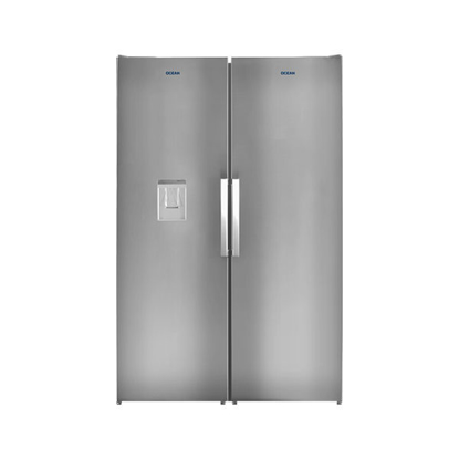 Ocean Twins Refrigerator OCM402TNFXA+ CVK397NFXA+ Refrigerator 402 Liters Freezer 7 Drawers