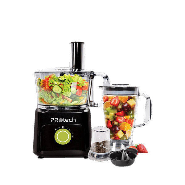 Pro Tech Food Processor 34 Functions 800 Watt Black PRO-FP800 BK