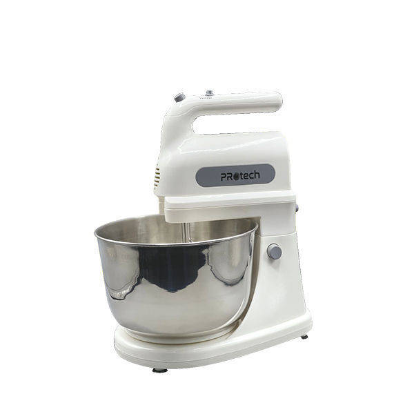 Pro Tech Stand Mixer 400 Watt 5 Speeds White PRO-HM400