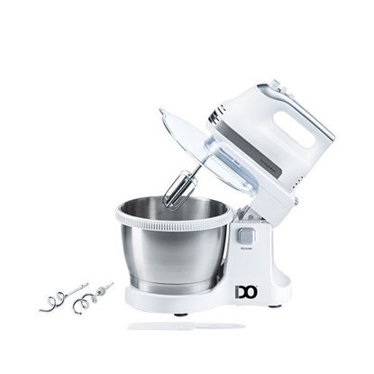IDO Hand Mixer with bowl 500 W – White MB500-WH