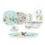 Luminarc Arcopyrex 46 Pieces ITZMANA Silver*Blue