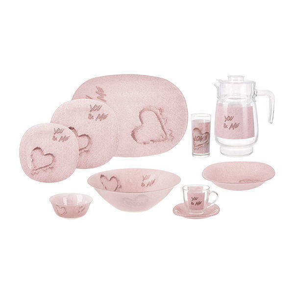 Luminarc Arcopyrex 69 Pieces You And Me Pink	