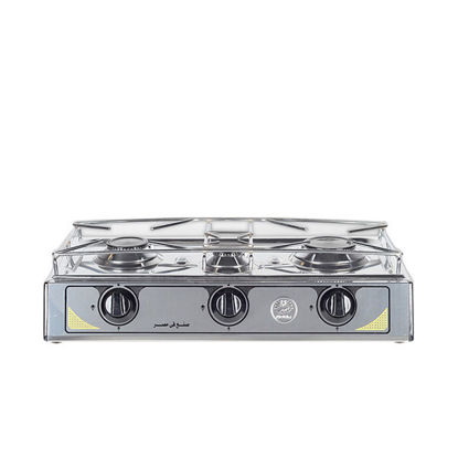 NOUR COOKER HOB 3 BURNERS STAINLESS
