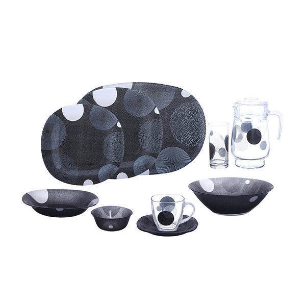 Luminarc Arcopyrex 69 Pieces CONSTELLATION BLACK