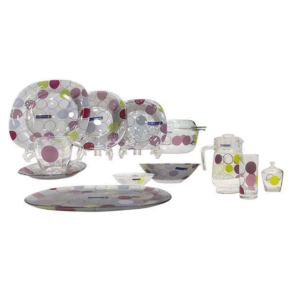 Luminarc Arcopyrex 50 Pieces Zoom Silver	