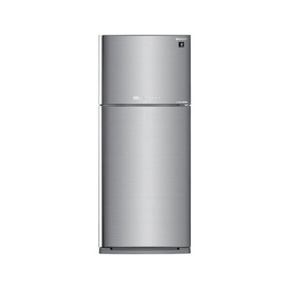 SHARP Refrigerator Inverter, No Frost 385 Liter, Silver SJ-GV48G-(SL)