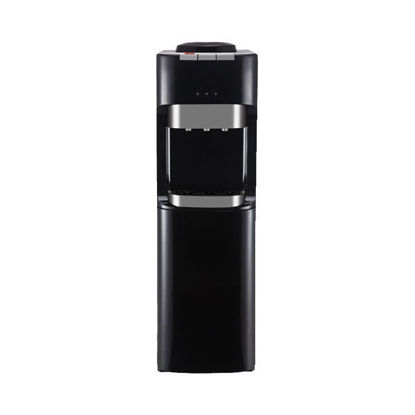 Fresh Water Dispenser 3 Taps Hot/Cold/Warm With Fridge Black With cup holders Model FW-16BRBH