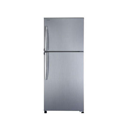 TOSHIBA Refrigerator No Frost 355 Liter, Silver - GR-EF40P-RSL