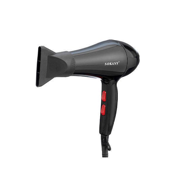 Sokany Hair Dryer, 2200 Watt, Black- SK-2200