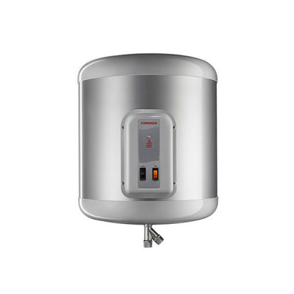 TORNADO Electric Water Heater 35 L , LED Lamp, Silver EHA-35TSM-S