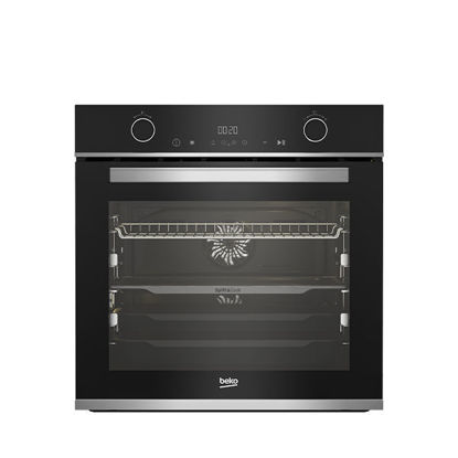 Beko Built-In Oven with Electric Grill, 72 Liter, 60 cm, Black - BBVM13400XDS