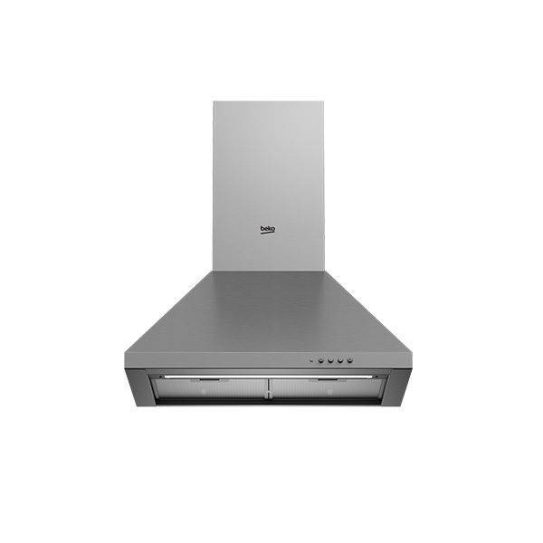 Beko Cooker Hood Built-in 60cm Silver Model CWB 6441 XN