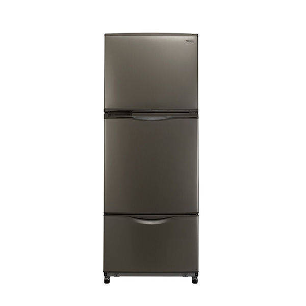 TOSHIBA Refrigerator No Frost 351 Liter, Champagne GR-EFV45-C