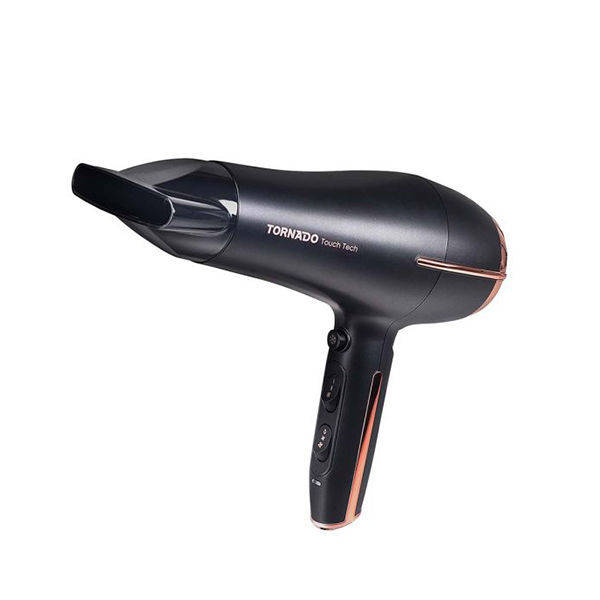 TORNADO Hair Dryer 2300 Watt, Ionic, Touch Sensor, Black TDY-23TB