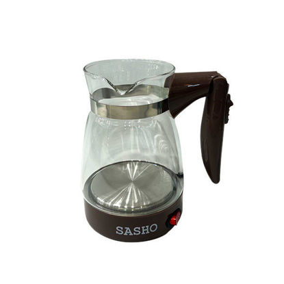 SASHO Electric Coffee Pot, 600 Watt, brown , SH 732