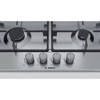 BOSCH Built-in Hob Gas Hob 60 cm Stainless - PGP6B5O62Q