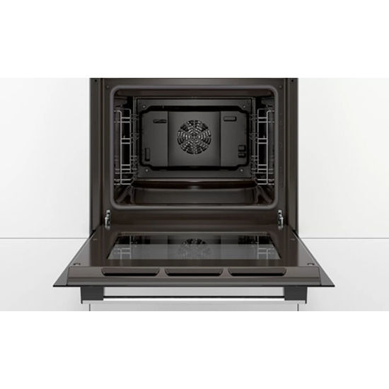 El-Iraqi Company | Bosch Electric Built-In Oven 60 cm, 66 Liter, Black ...