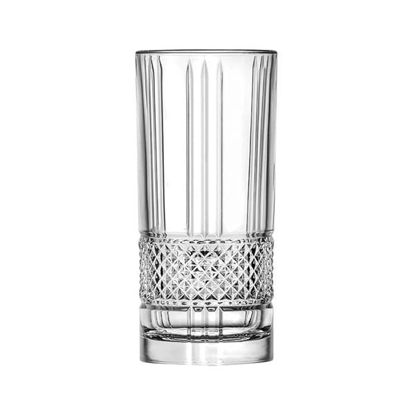 RCR Crystal Brilliant Water Glass Set, 6 Pieces - 340 ml
