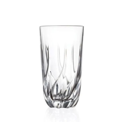 RCR Crystal Trix Water Glass Set, 6 Pieces - 470 ml