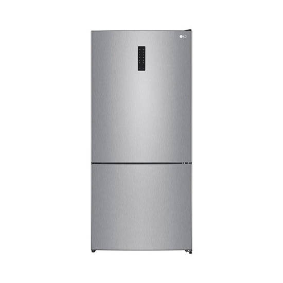 LG Refrigerator No Frost Compressor 588 Liter Capacity Width E Energy Class Metallic Gray - GTL569PSAM