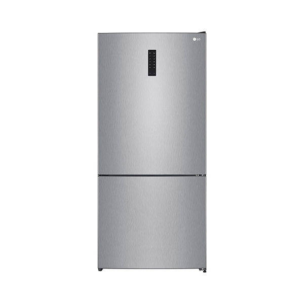 LG Refrigerator No Frost Compressor 588 Liter Capacity Width E Energy Class Metallic Gray - GTL569PSAM