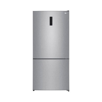 LG Refrigerator No Frost Compressor 588 Liter Capacity Width E Energy Class Metallic Gray - GTL569PSAM