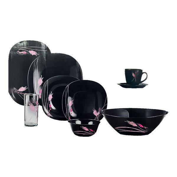 Luminarc Arcopal 44 Pieces YAMILA Black - 1908