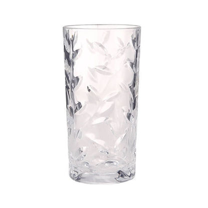RCR Crystal laurua Water Glass Set, 6 Pieces - 360 ml